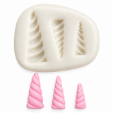 Unicorn Horn 3-Cavity Silicone Mold