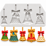 Christmas bells Silicone Mold