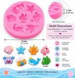 Ocean Life Silicone Mold #3