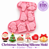 Christmas Jolly Essentials Silicone Mold 7 cavity