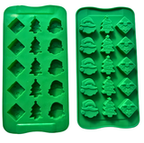 Christmas Silicone Molds Christmas Chocolate Mold  Tree,Santa, Gift