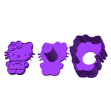 Cute Cat Full Body Cake pop Mold