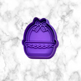 Easter Basket with Bow #2  Cutter and Embosser