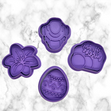 Easter He Has Risen 2 inch Cutter and Stamps