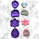 Easter He Has Risen 2 inch Cutter and Stamps