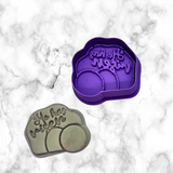 Easter He Has Risen 2 inch Cutter and Stamps