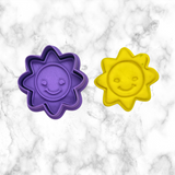 Spring Sun Cookie Cutter and Stamp