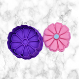 Spring Time Flowers 1.5 inch to 3.5 inch Cutter and Stamps Set