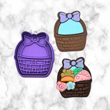 Easter Basket C Cookie Cutter and Stamp