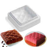 3D cake decorations with the French Pillow Silicone Mold