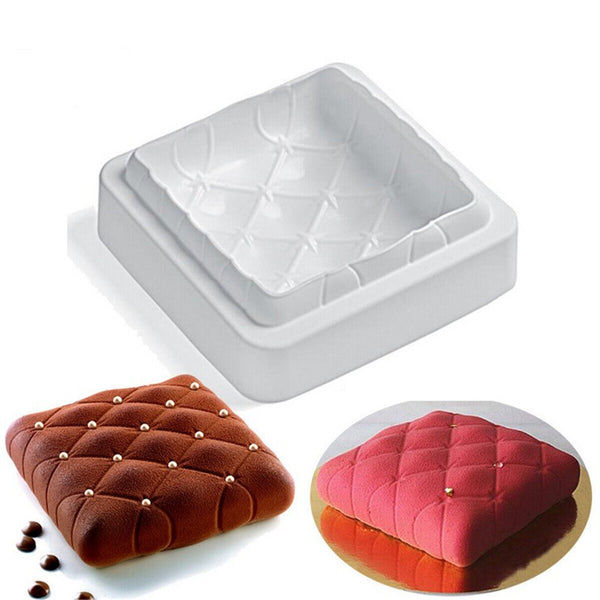 3D cake decorations with the French Pillow Silicone Mold – Baking
