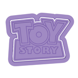 Toy Box Adventure Plaque Cookie Cutter & Embosser Stamp