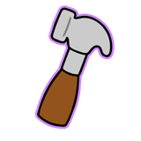 Handy Dad Hammer Cookie Cutter & Stamp