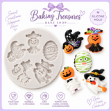 Haunted Halloween Crew Silicone Mold – 5 Cavity