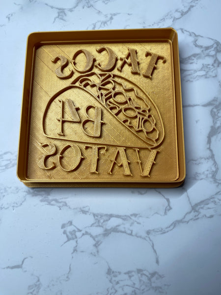 Taco's b4 Vatos Cookie Cutter and Embosser