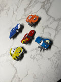 Fast Cars Shoe Charms