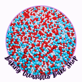 Patriotic Parade Nonpareils Sprinkle Mix