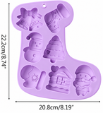 Christmas Jolly Essentials Silicone Mold 7 cavity
