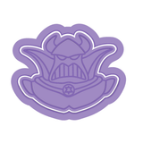Galactic Villain Commander Cookie Cutter & Embosser Stamp