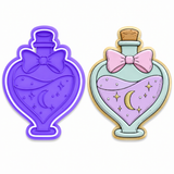 Magic Potion Bottle Cookie Cutter & Embosser Two-Piece Set