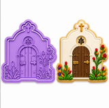 Mission Church Cookie Cutter & Embosser Two-Piece Set