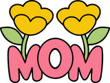 Mother’s Day Tulip MOM Cookie Cutter & Stamp