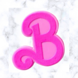 Doll Letter B Cookie Cutter w stamp and Size Option