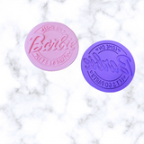 Come on B DOLL  cookie cutter and embosser