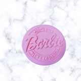 Come on B DOLL  cookie cutter and embosser