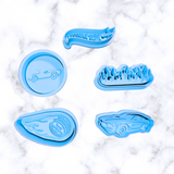 Car Racer  Themed Cutter and Stamps