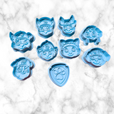Dog Patrol Faces Mini cookie cutters