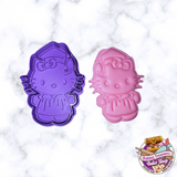 Graduation Cat Cookie Cutters and Stamp