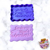 Graduation Cat Cookie Cutters and Stamp