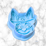 Dog Patrol Faces Mini cookie cutters