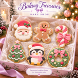 Cute Christmas Cookie Cutter Set – 6 Piece Holiday Collection