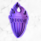 Liberty Torch Cookie Cutter and Stamps