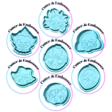 Halloween horror fondant mini cutters