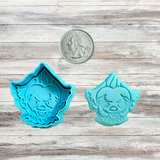 Halloween horror fondant mini cutters