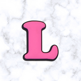 Alphabet Shoe Charms