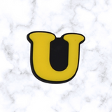 Alphabet Shoe Charms