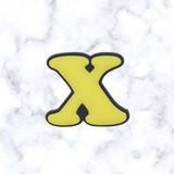 Alphabet Shoe Charms