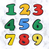 Numbers Shoe Charms