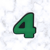 Numbers Shoe Charms