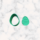 Easter Egg 3-in-1 Cake Pop Cutter, Fondant Cutter, Cookie Cutter, all in one