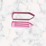 Teacher appreciation cookie cutters, with stamp