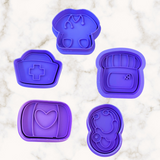 Nursing Set of 10 PC  Cookie Cutters