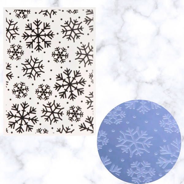 Snowflake Plastic Embossing Folder