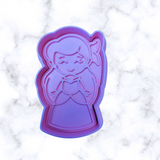 fairy Tale Princess and  Princess friends and Carriage Cookie cutter and stamps fondant cutter
