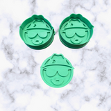 Lowrider Face and Bomb Car Cookie cutter and Stamp