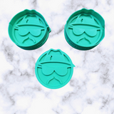 Lowrider Face and Bomb Car Cookie cutter and Stamp